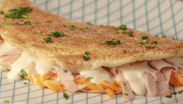 Crepioca para o Café da Manhã