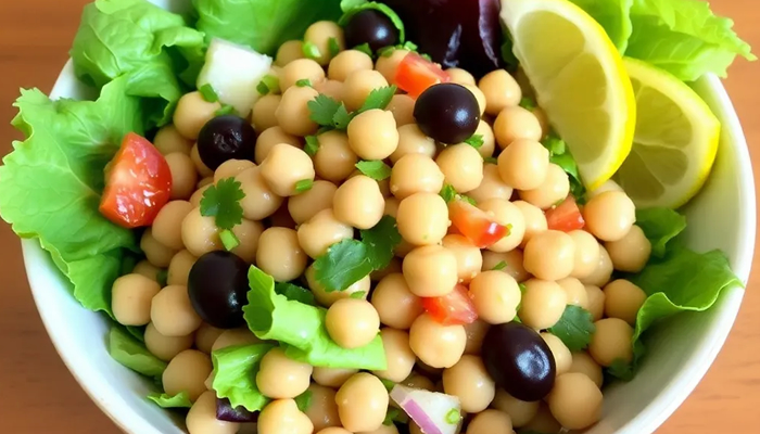 Salada de Grão de Bico